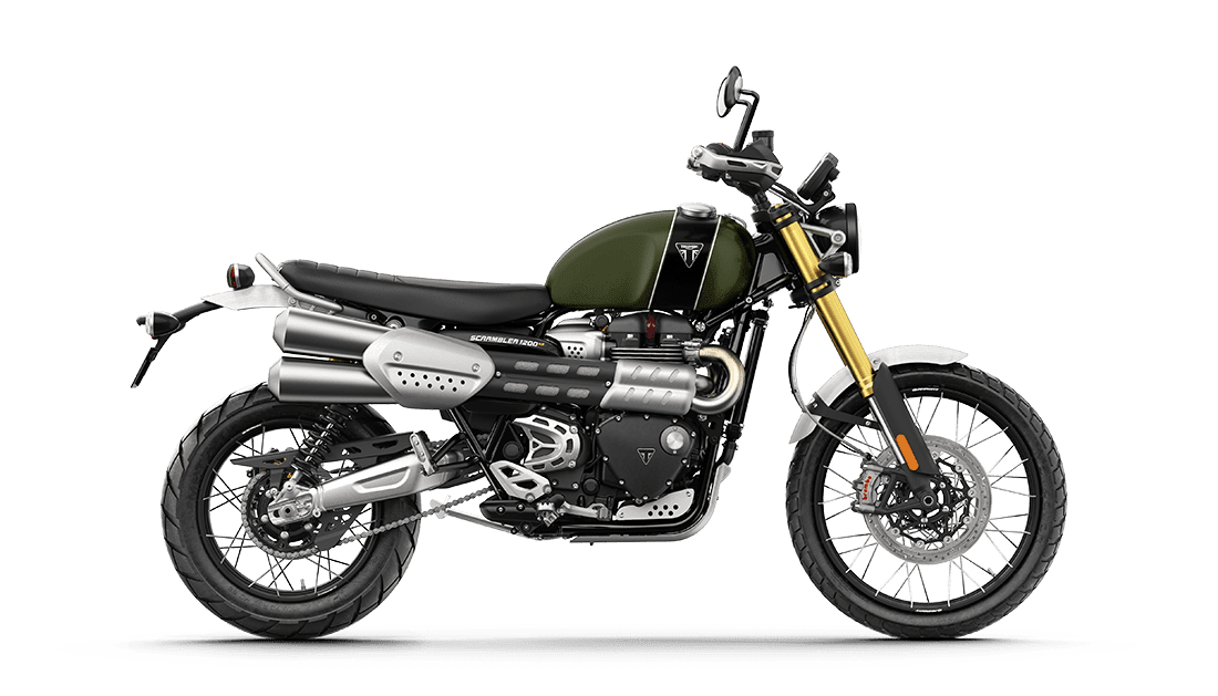 Moto triumph scrambler 1200 2025